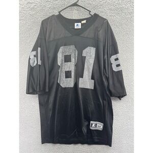 VINTAGE Starter Oakland Raiders Jersey #81 Tim Brown
